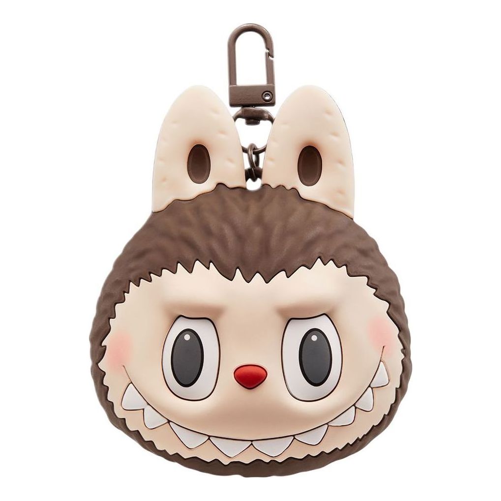 Pop Mart The Monsters Labubu Originals Brown Silicone Earphone Bag PPMT-2310-0090 - Image 2