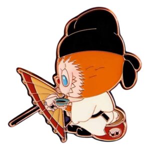 Pop Mart The Monsters Labubu Let's Have Fun Together Badge 'Drawing Umbrella Cover' PPMT-2408-0061-DUC
