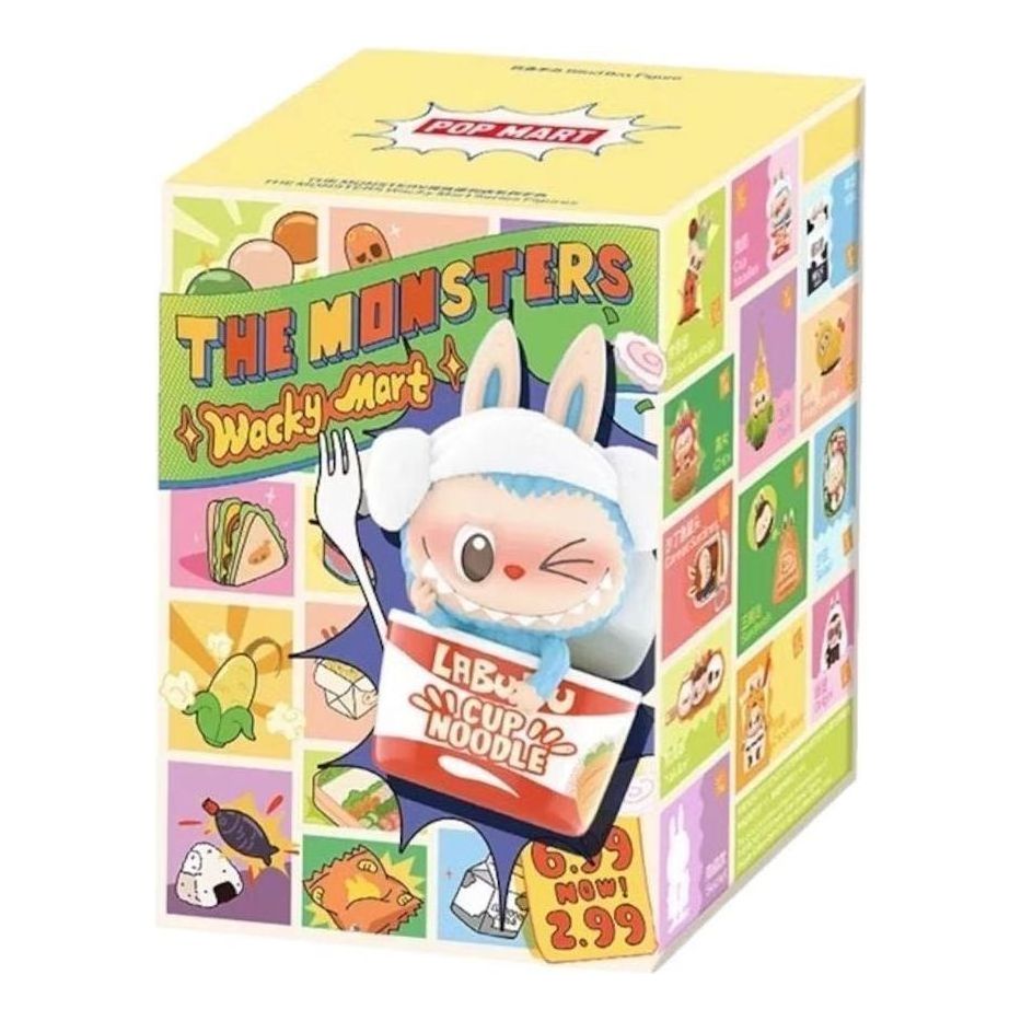 Pop Mart The Monsters Labubu Wacky Mart Figure Sealed Cases (1 Blind Box) PPMT-2506-0022-1B