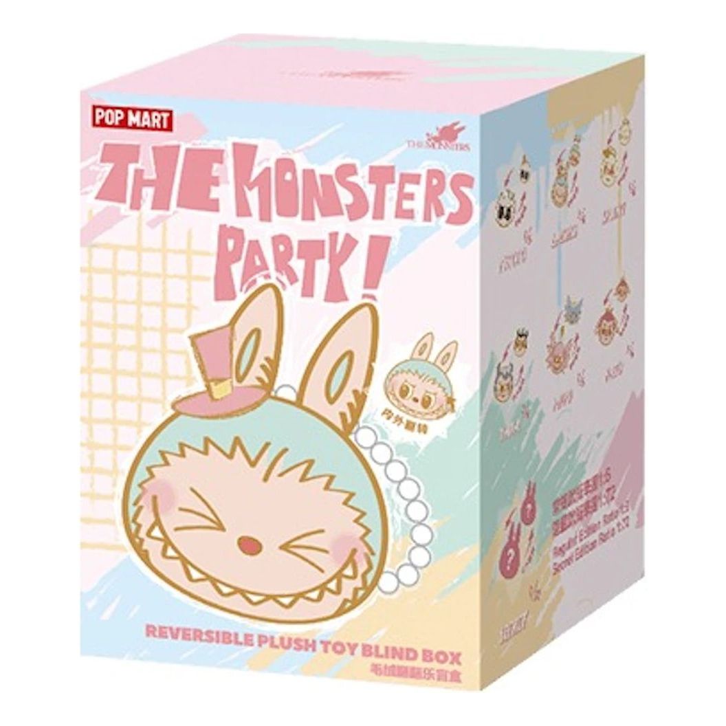 Pop Mart The Monsters Labubu Party Reversible Pendant Sealed Case (1 Blind Box) PPMT-2407-0079-1B