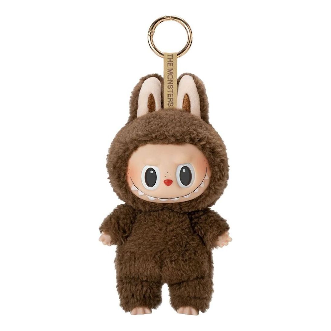 Pop Mart The Monsters Labubu Tasty Macarons Pendant 'Chestnut Cocoa' PPMT-2310-0069-CC