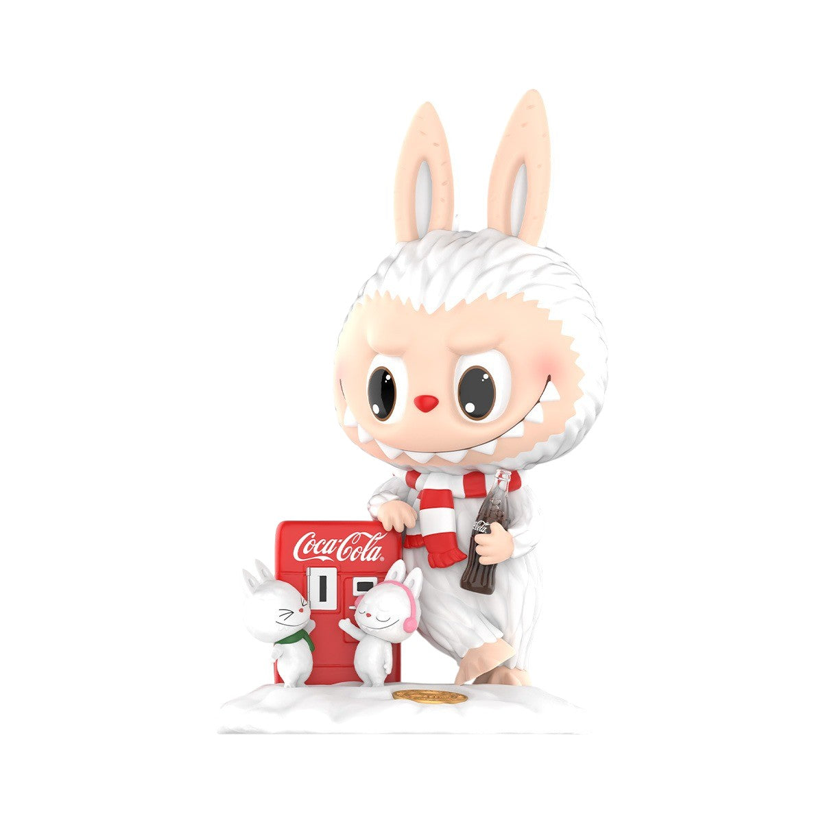 Pop Mart x Coca-Cola The Monsters Labubu Figure 'Little Snowman' PPMT-2410-0232-LS